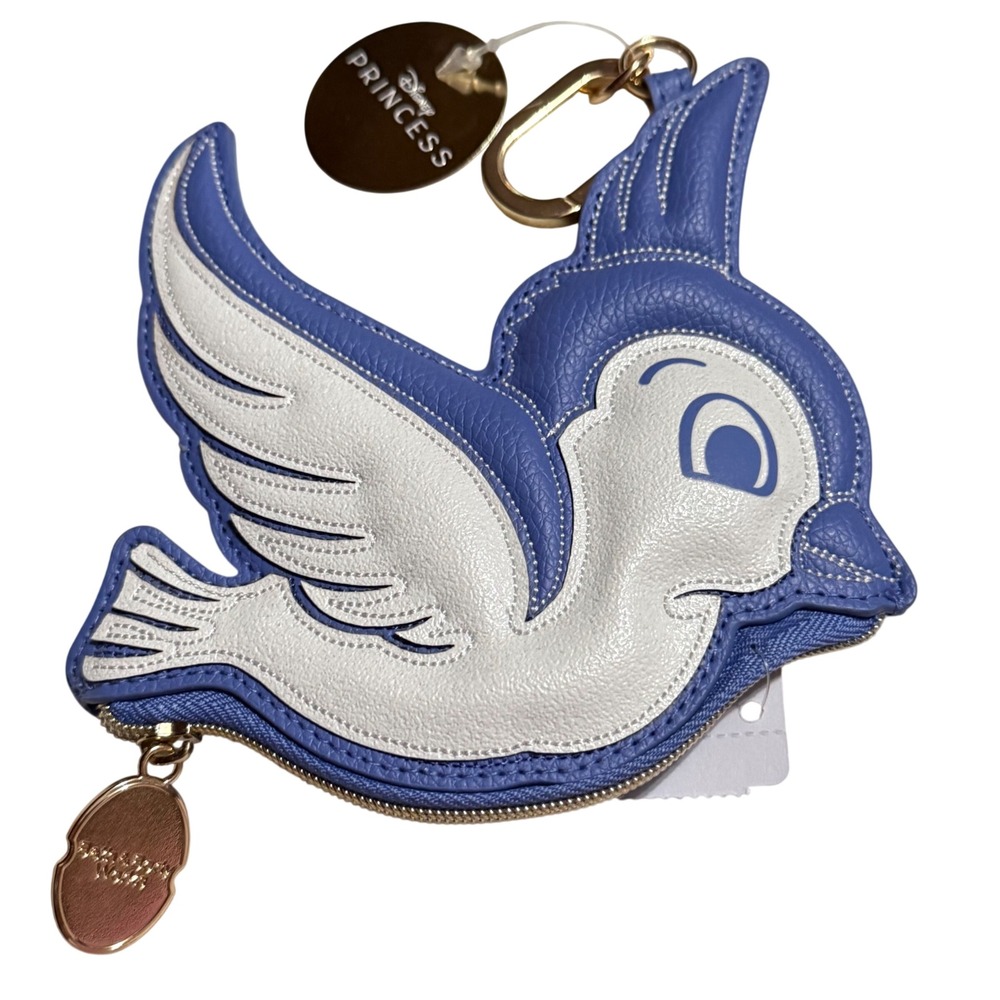 Bath & Body Works Disney Princess Snow White Bluebird Coin Purse Bag Charm NWT